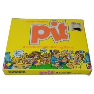 1983 Pit Frenzied Card Trading Game Complete Vintage Parker Bros #712